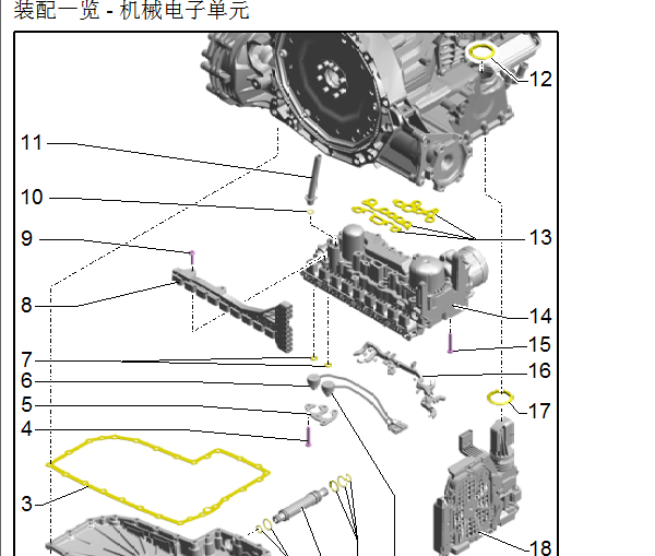 15年奥迪A6双离合OCK变速箱维修手册