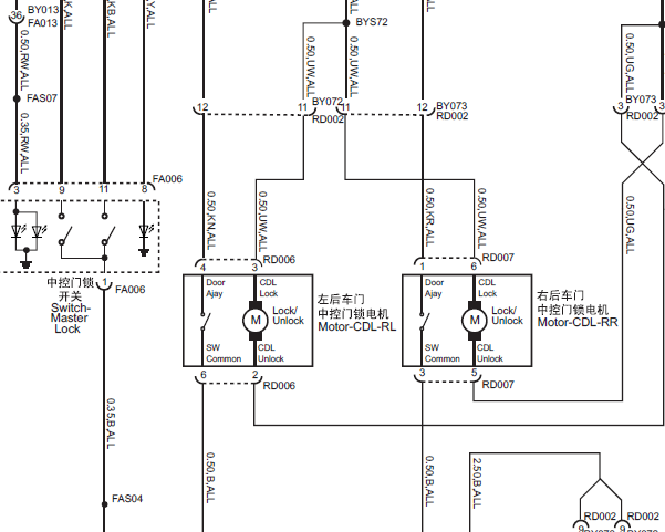 09年名爵遥控线路图