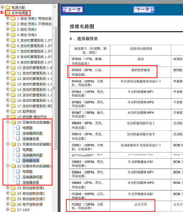 13年MG6点火开关和换挡控制器说明