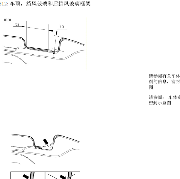 14年沃尔沃S60L天窗维修资料