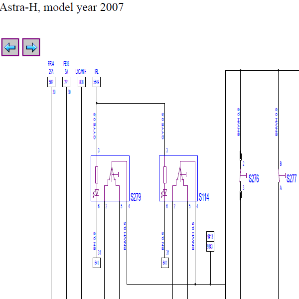 2007年欧宝雅特敞篷电路图