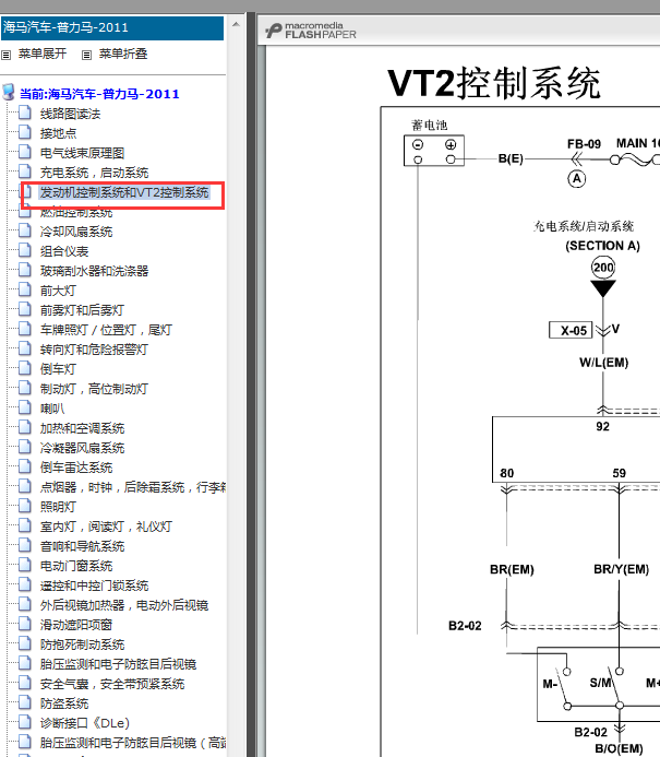 11年马自达普力马变速箱电路图