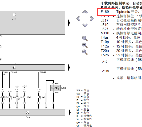 08年斯柯达明锐变速箱电路图