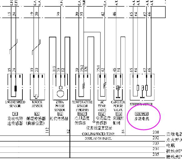 474发动机电路图