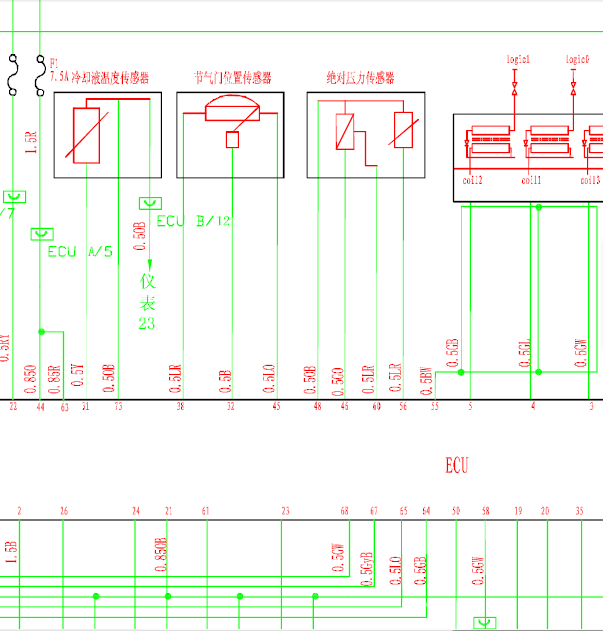 SQR372 发动机线路图