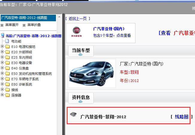 2012年菲亚特菲翔电路图