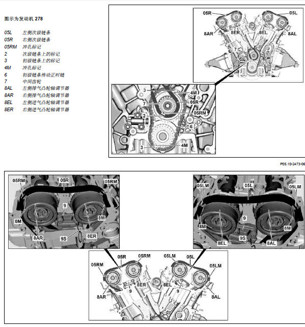 14年奔驰ML400正时
