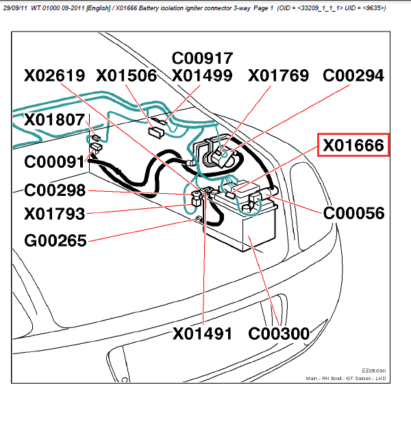 06年飞驰蓄电池位置
