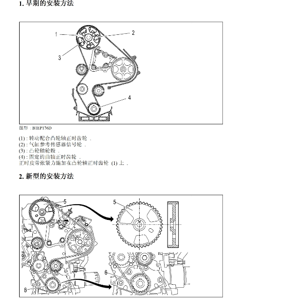 标致206发动机正时