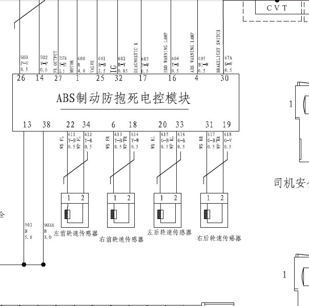 10年炫丽ABS线路图