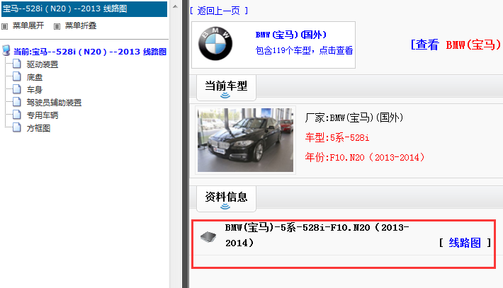 2013-2014年保安528i电路图