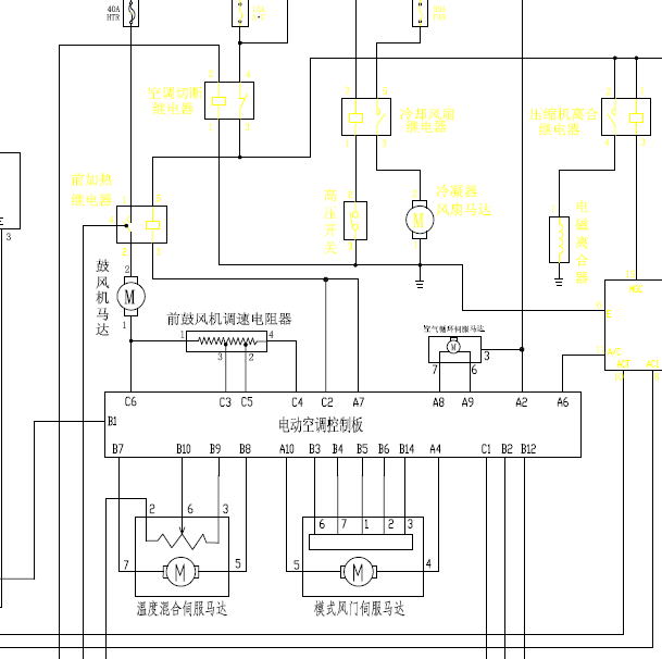 格瑞斯空调线路图