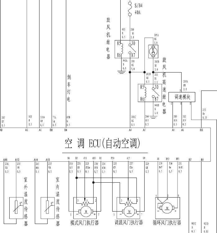 12年M4空调线路图