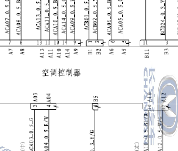 长安逸动空调电路图