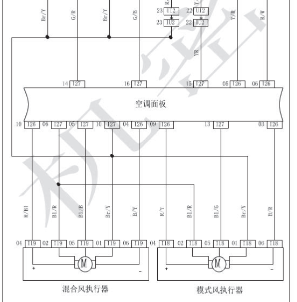 15年幻速S3空调线路图