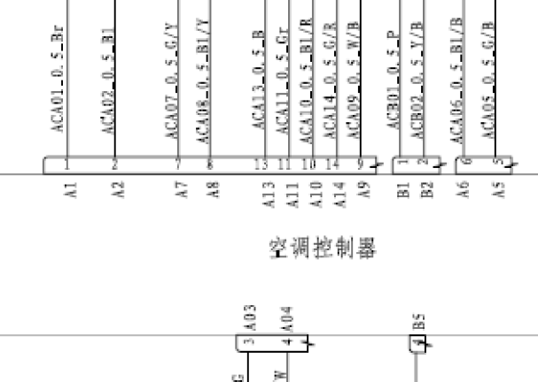 2016年长安逸动XT空调电路图