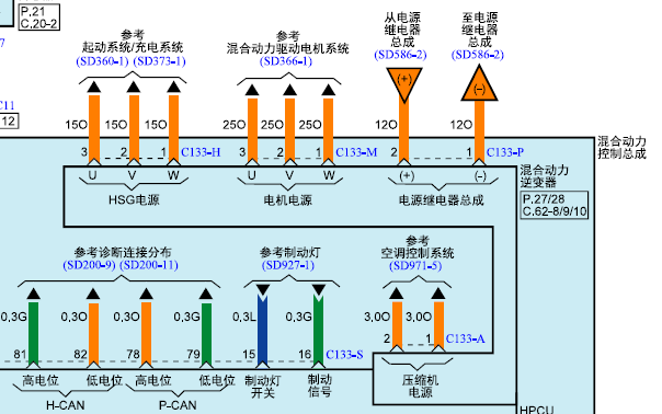 2017年起亚K5逆变器电路图