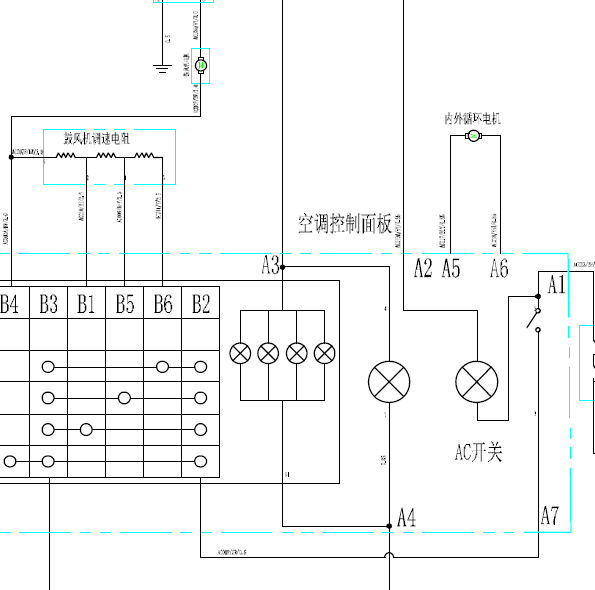 14年威旺M20空调线路图