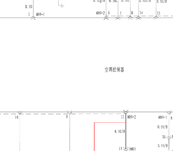 09年江淮瑞风空调电路图
