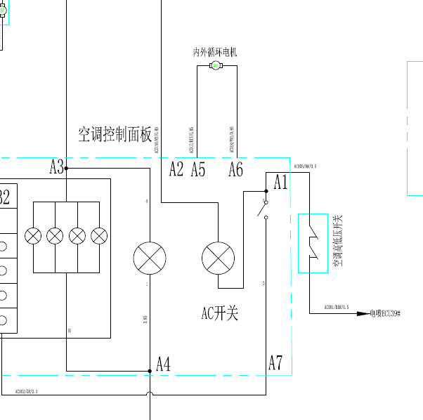 14年威旺M30空调线路图