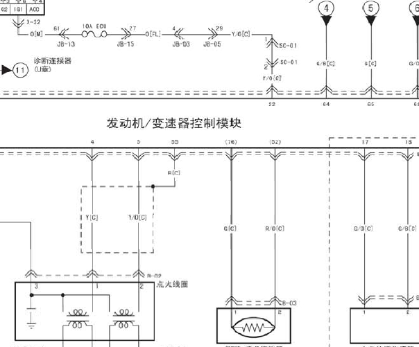 起亚赛拉图变速箱电路图