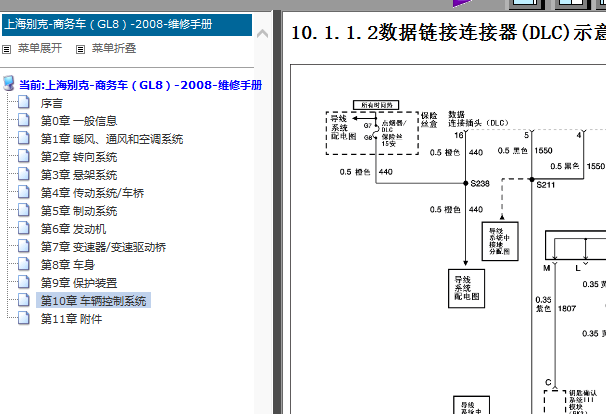 08年GL8网络线路图