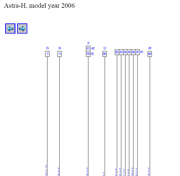 2006年欧宝雅特发动机电路图
