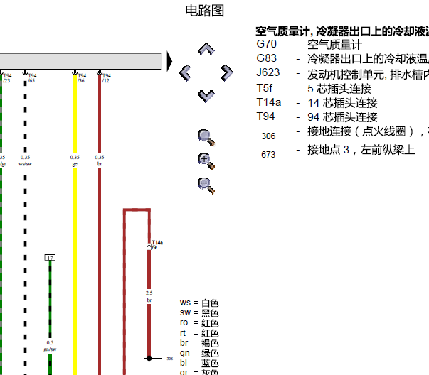 2012年CDAA发动机电路图