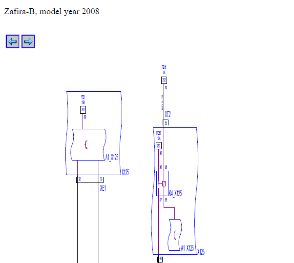 2008年欧宝赛飞利喇叭电路图