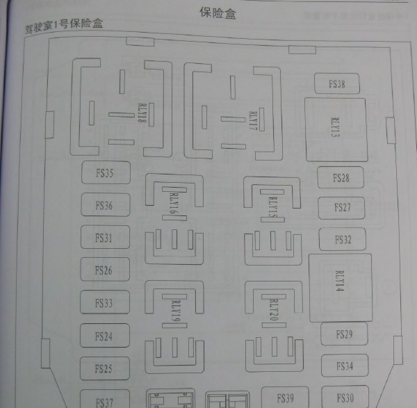 12年长城哈弗H6保险盒图