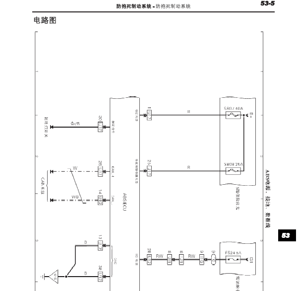 14年重庆力帆720  ABS电路图