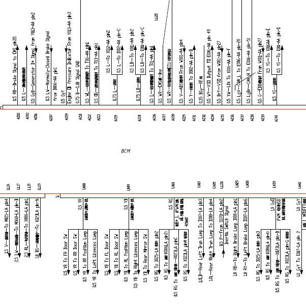 14年众泰M300全车线路图