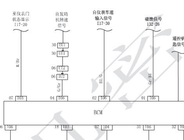 2015年幻速S3车身电路图