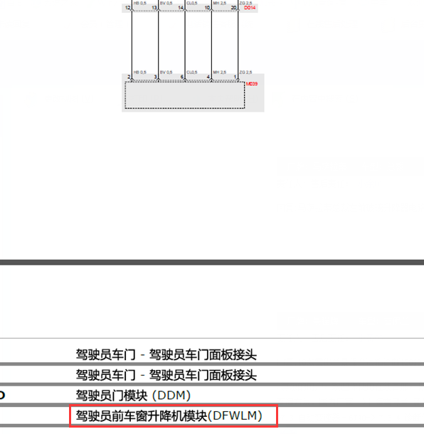 14年玛莎拉蒂总裁车窗升降线路图