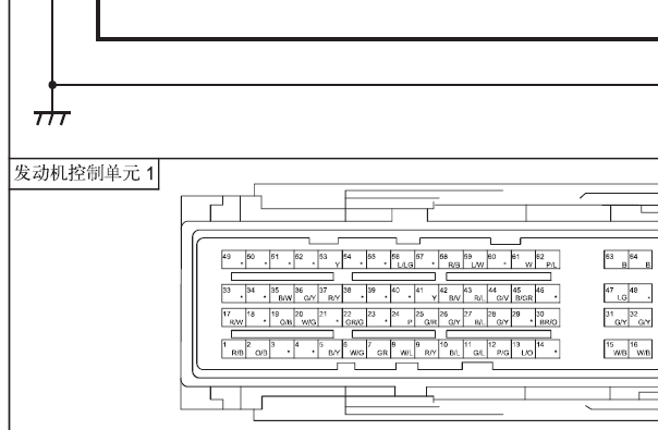 CA4GB16发动机针脚