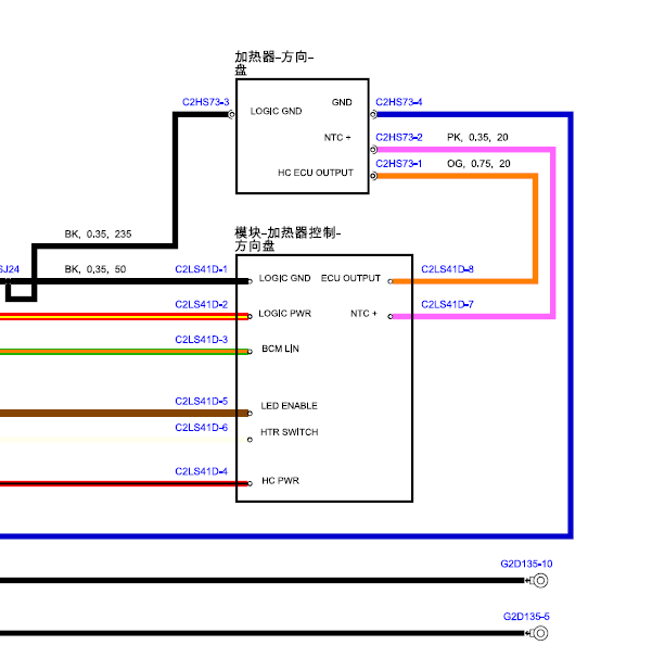 17年捷豹XF方向盘线路图