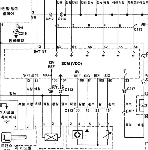 伊思坦纳M161G23D发动机电路图