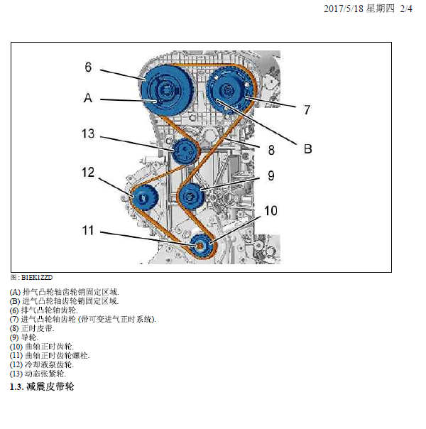 EW12J4发动机正时