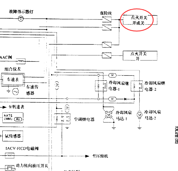 2001年途乐发动机点火系统线路图