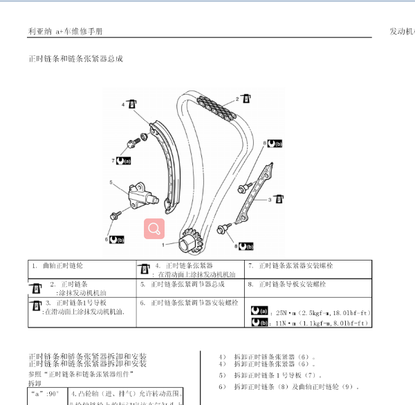 昌河铃木利亚纳发动机正时