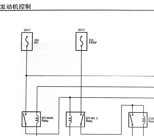 05年锐志5GR发动机电路图
