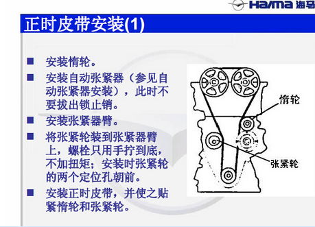 海马福美来HM479Q发动机正时
