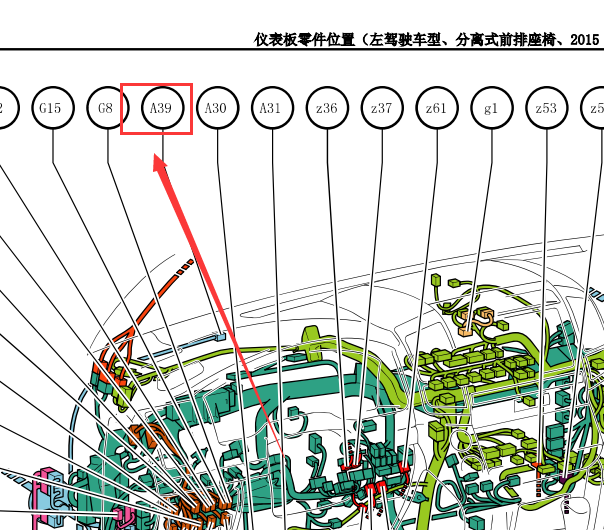 2015年丰田酷路泽A39位置