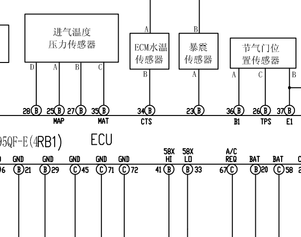 4RB1发动机电路图