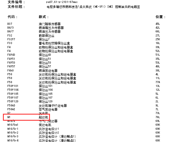 2012年奔驰GL450启动电路图