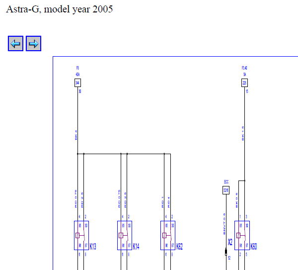 2005年欧宝雅特发动机电路图