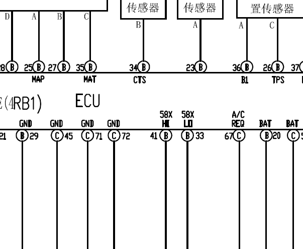 4RB1发动机电路图