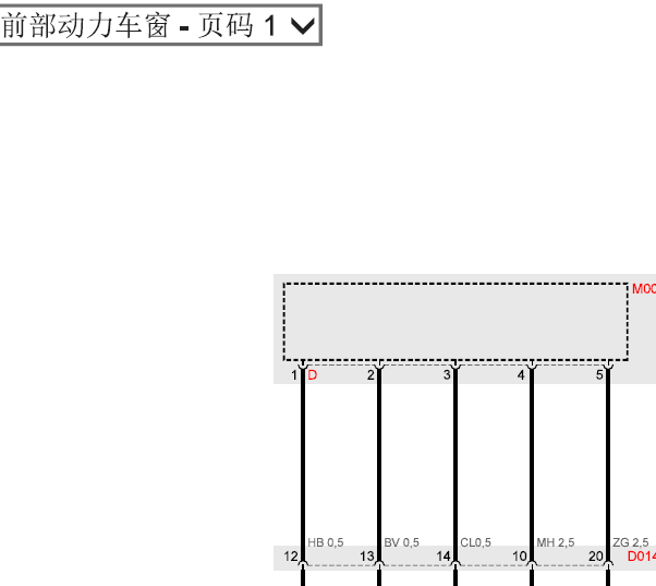 14年玛莎拉蒂吉博力车窗线路图