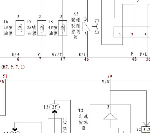 4RB3发动机电路图