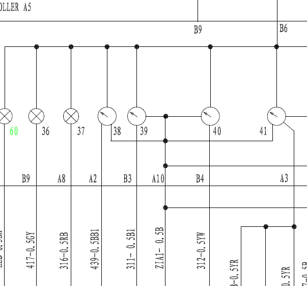 吉利自由舰仪表线路图